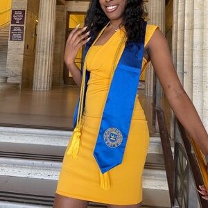 Yellow Bodycon Dress